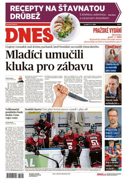 MF DNES - 14.04.2025