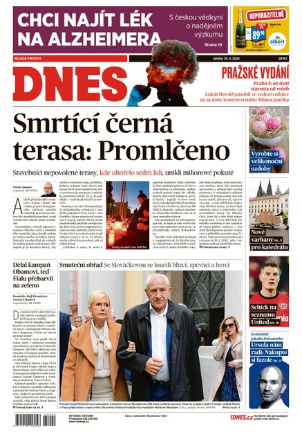 MF DNES - 16.04.2025