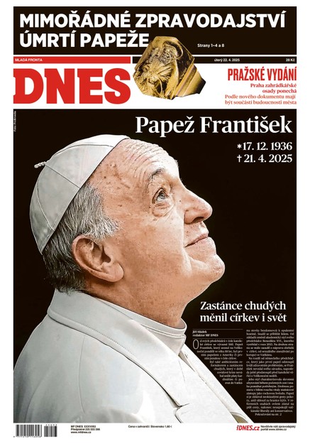 MF DNES - 22.04.2025