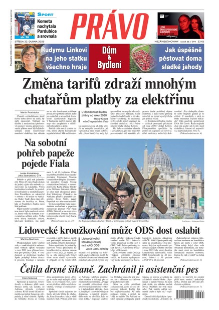 Deník Právo - 23.4.2025