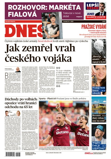 MF DNES - 24.04.2025