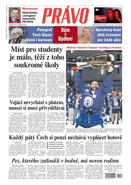 Deník Právo - 30.4.2025