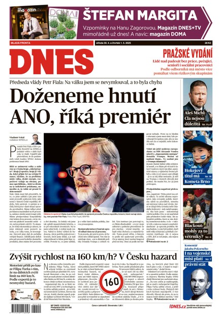 MF DNES - 30.04.2025