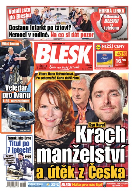 Blesk - 30.04.2025
