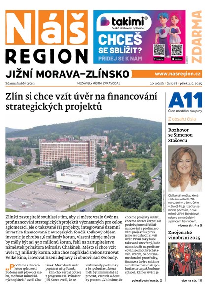 Náš Region - Jižní Morava/Zlínsko 18/2025