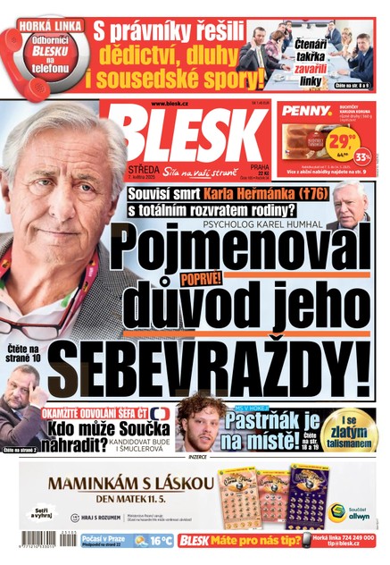 Blesk - 07.05.2025