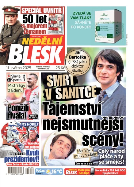 NEDĚLNÍ BLESK - 11.05.2025