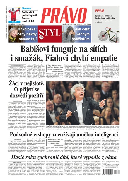 Deník Právo - 13.5.2025