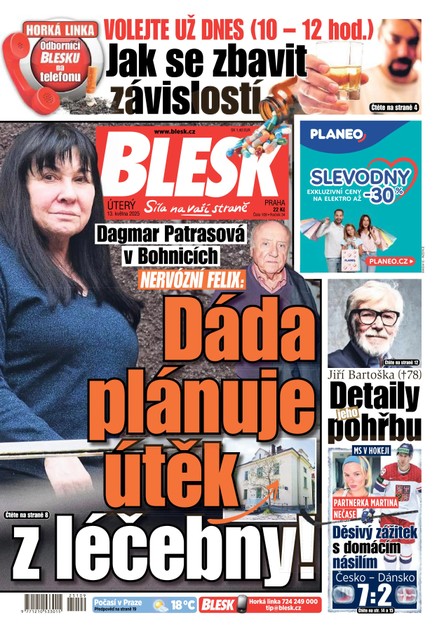 Blesk - 13.05.2025
