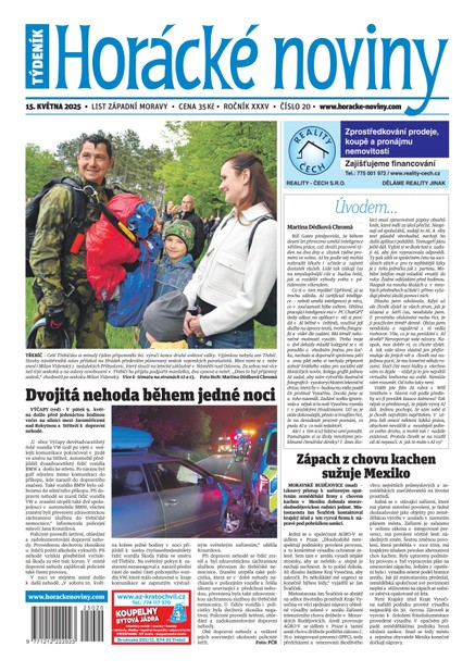 Horácké noviny 20/2025