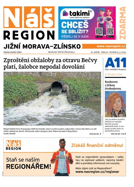 Náš Region - Jižní Morava/Zlínsko 20/2025