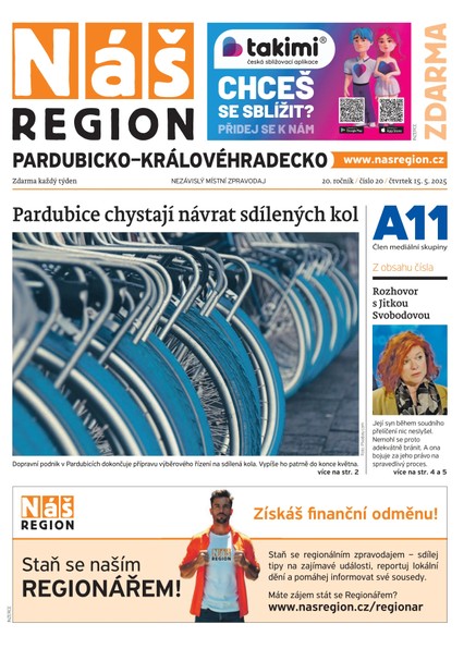 Náš Region - Pardubicko/Královéhradecko 20/2025