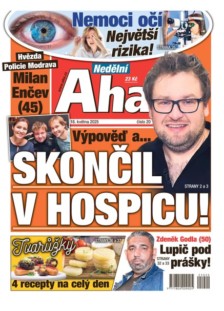 NEDĚLNÍ AHA! - 18.05.2025