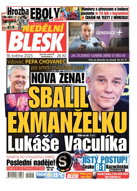 NEDĚLNÍ BLESK - 18.05.2025