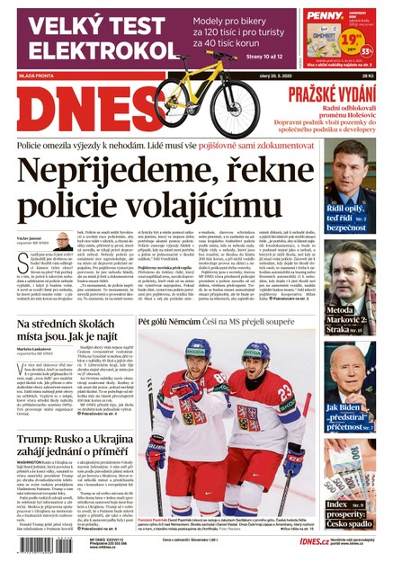 MF DNES - 20.05.2025