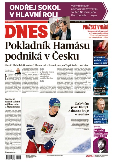 MF DNES - 22.05.2025