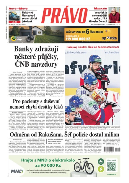 Deník Právo - 23.5.2025