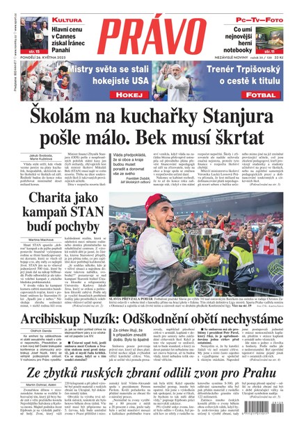 Deník Právo - 26.5.2025