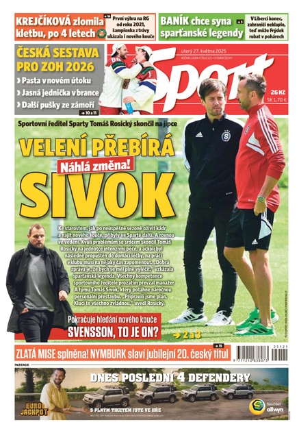 Sport - 27.05.2025
