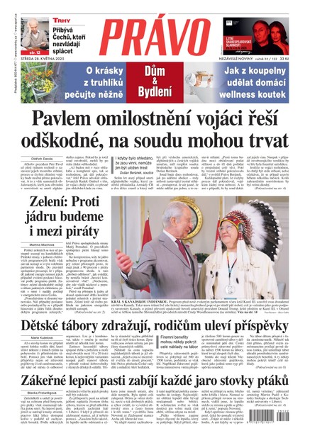 Deník Právo - 28.5.2025