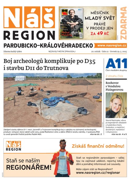 Náš Region - Pardubicko/Královéhradecko 22/2025