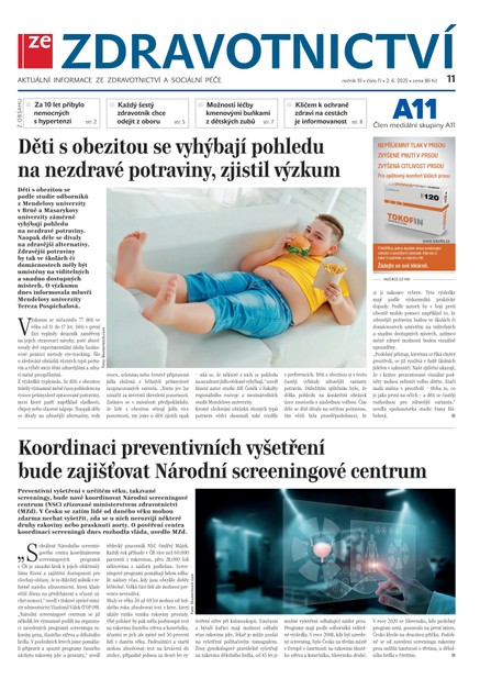 Ze Zdravotnictví 11/2025