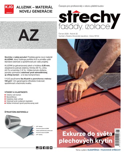 Střechy, Fasády, Izolace 6/2025