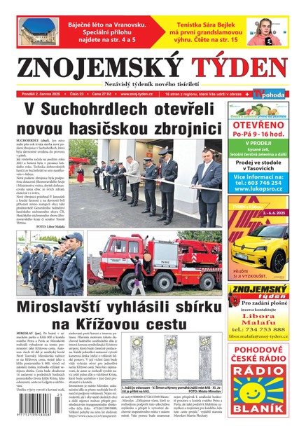 Znojemský týden 23/2025