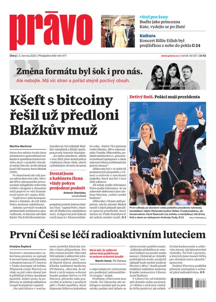 Deník Právo - 3.6.2025