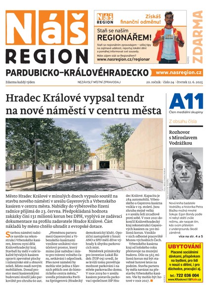 Náš Region - Pardubicko/Královéhradecko 24/2025