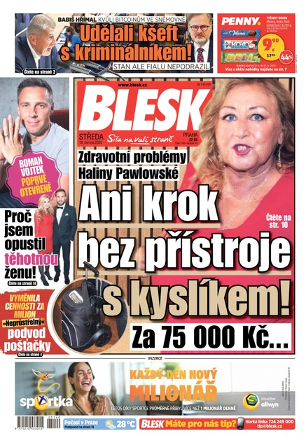 Blesk - 18.06.2025