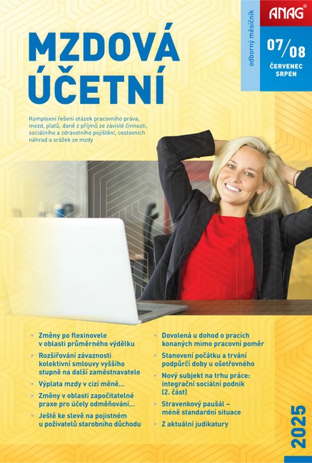 Mzdová Účetní 7–8/25