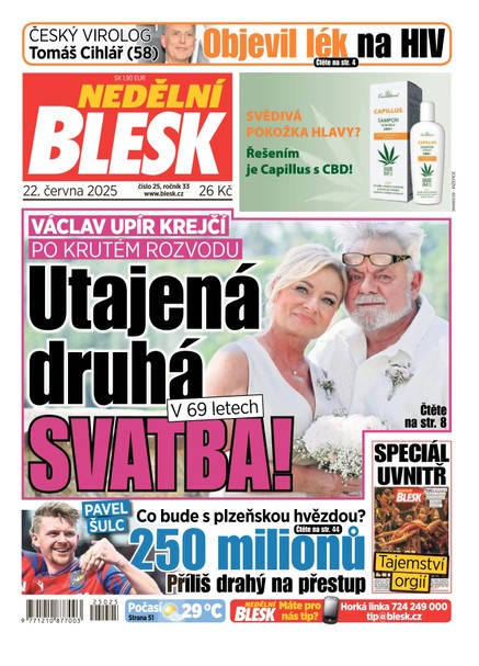 NEDĚLNÍ BLESK - 22.06.2025