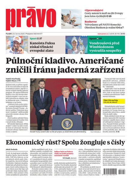 Deník Právo - 23.6.2025