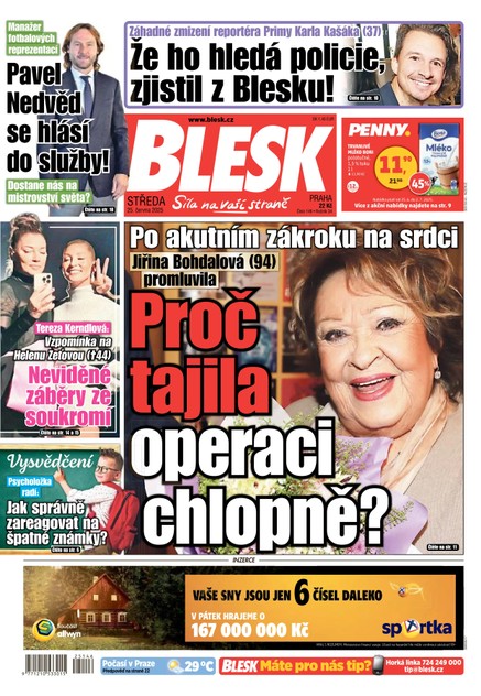 Blesk - 25.06.2025