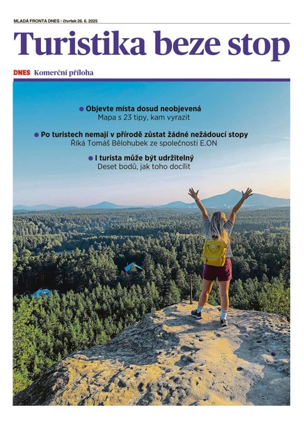 Turistika beze stop Čechy