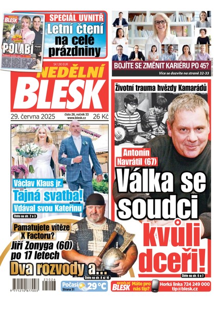 NEDĚLNÍ BLESK - 29.06.2025