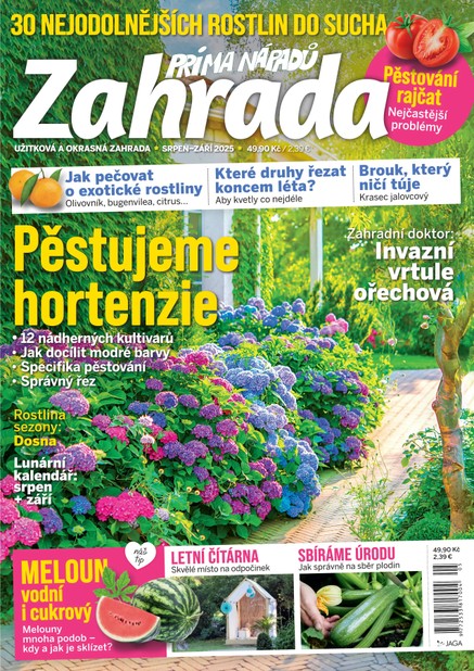 Zahrada prima nápadů 8-9/2025
