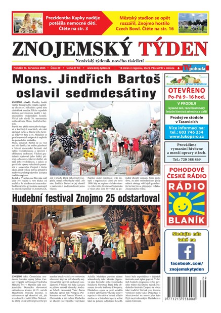 Znojemský týden 29/2025