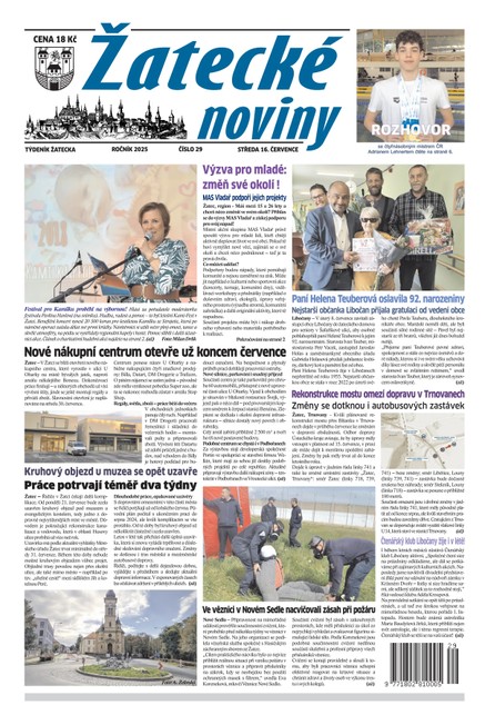 Žatecké noviny 29/25