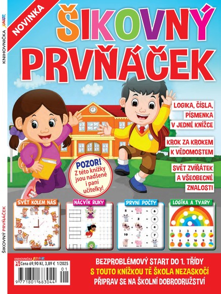 Knihovnička Junior - Než škola zavolá 1/2025