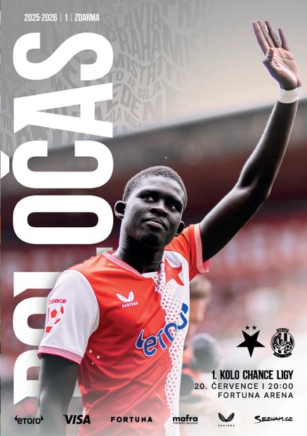 Poločas 2025/26 č.1 Slavia – Hradec 