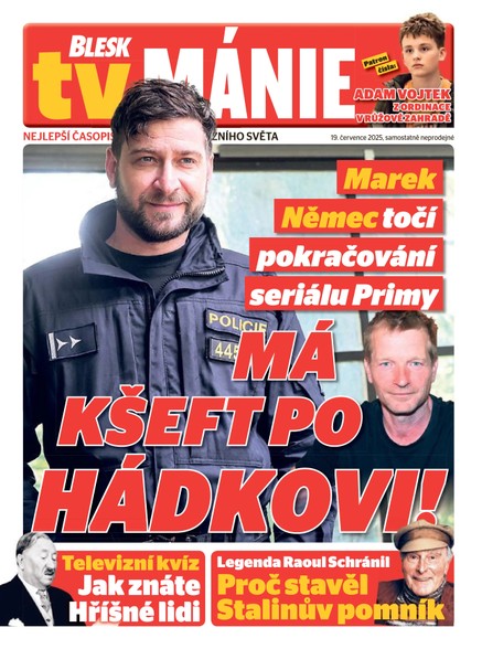 Blesk Tv manie - 19.07.2025