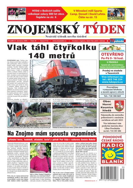 Znojemský týden 30/2025