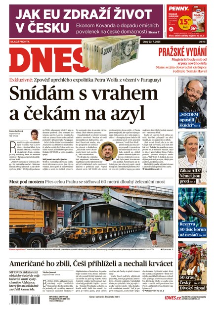 MF DNES - 22.07.2025