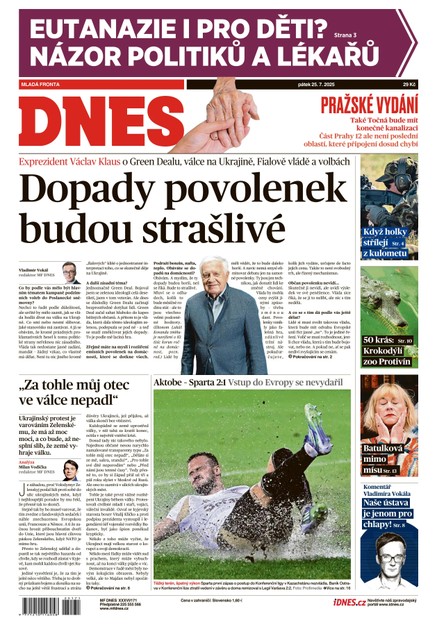 MF DNES - 25.07.2025