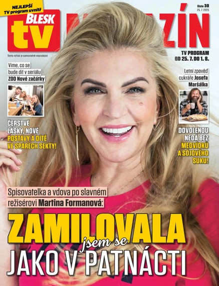 Blesk Tv magazín - 25.07.2025