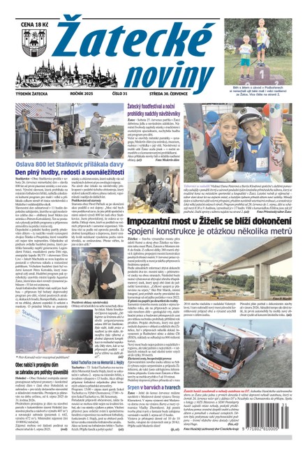 Žatecké noviny 31/25