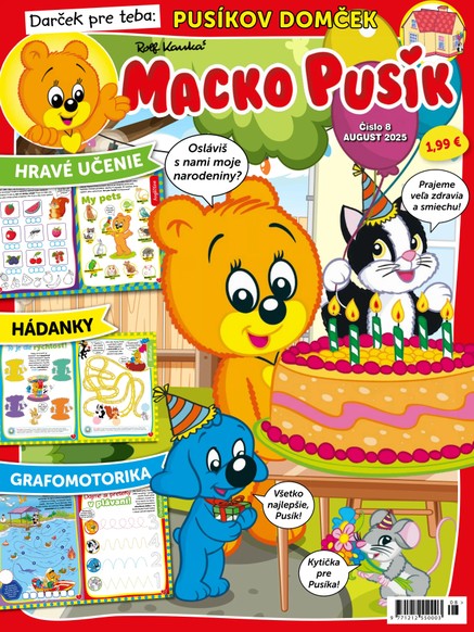 Macko Pusík 8/2025