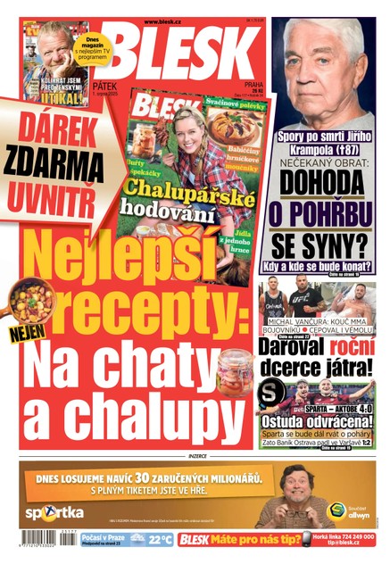 Blesk - 01.08.2025